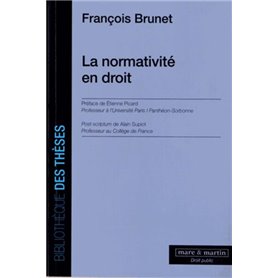 La normativité en droit