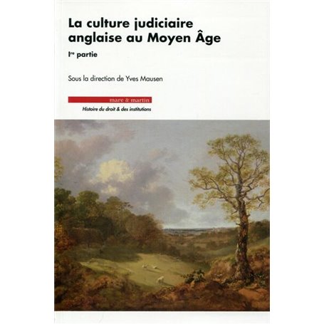 La culture judiciaire anglaise au Moyen-Age