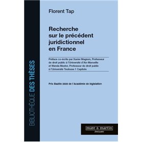 Recherche sur le précédent juridictionnel en france