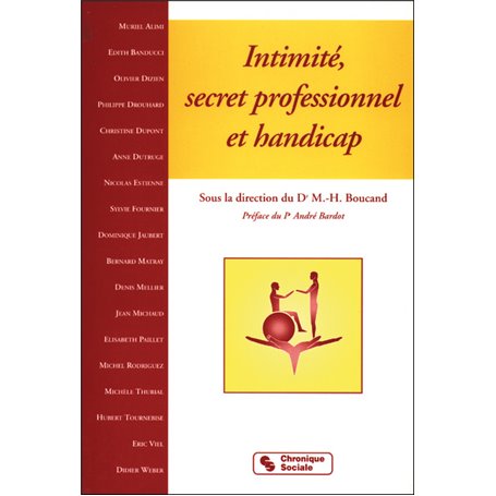 Intimité, secret professionnel et handicap