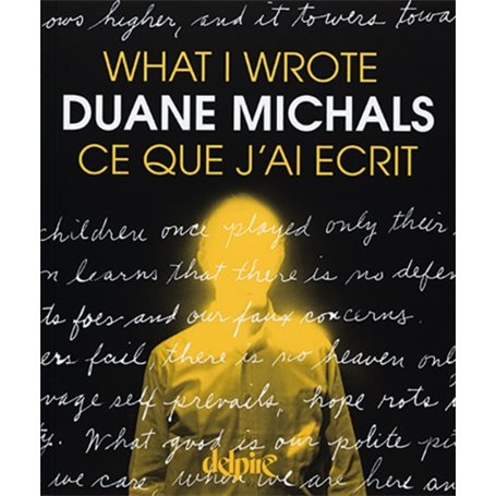 WHAT I WROTE - CE QUE J'AI ÉCRIT