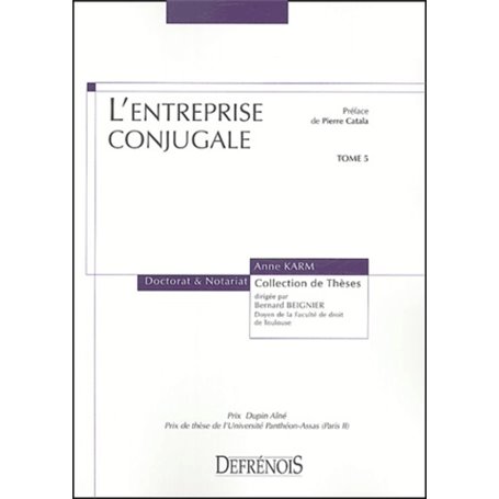 l'entreprise conjugale