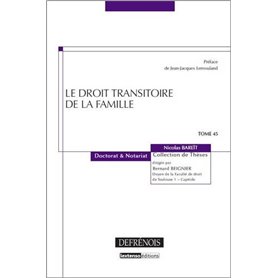 LE DROIT TRANSITOIRE DE LA FAMILLE