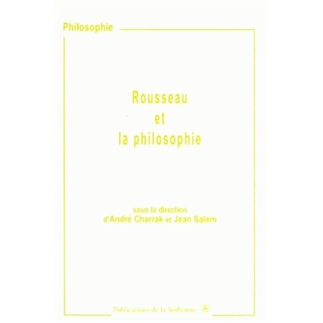 Rousseau et la philosophie