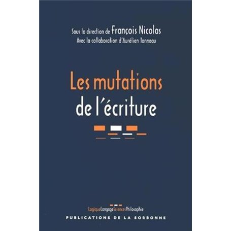 Les mutations de l'écriture