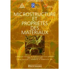 Microstructure et propriétés des matériaux