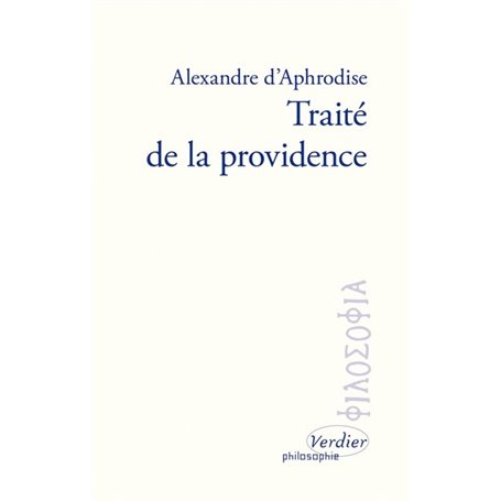 Traité de la providence