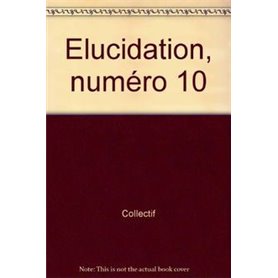 Élucidation  n°10