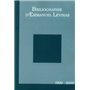 Bibliographie d'Emmanuel Levinas