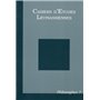 Cahiers d'études lévinassiennes n°9