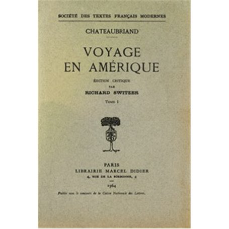 Voyage en Amérique