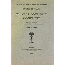 oeuvres poétiques complètes