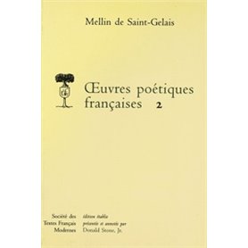 oeuvres poétiques françaises - Tome II