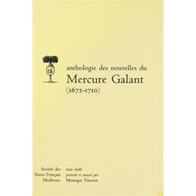 Anthologie des nouvelles du Mercure galant (1672-1710)