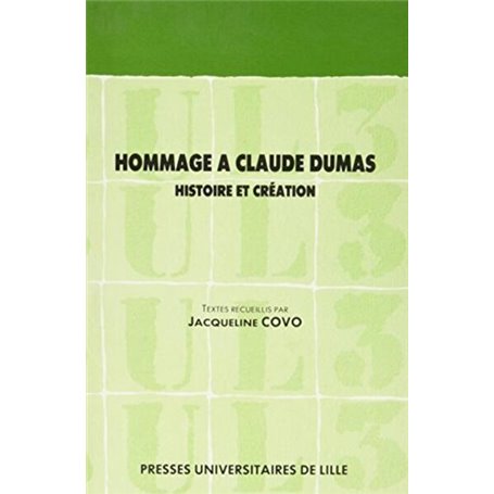 Hommage à Claude Dumas