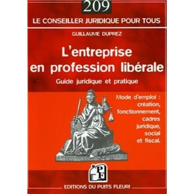 L'entreprise en profession libérale