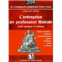 L'entreprise en profession libérale