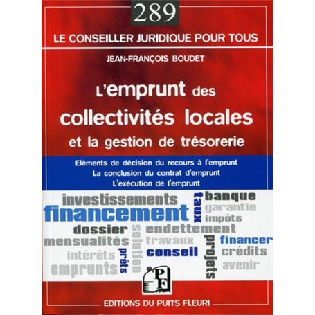 L'emprunt des collectivités locales et la gestion de trésorerie