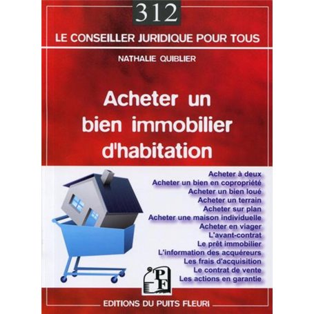 Acheter un bien immobilier d'habitation