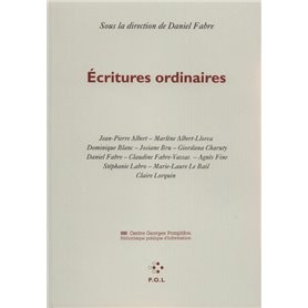 Écritures ordinaires