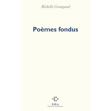 Poèmes fondus