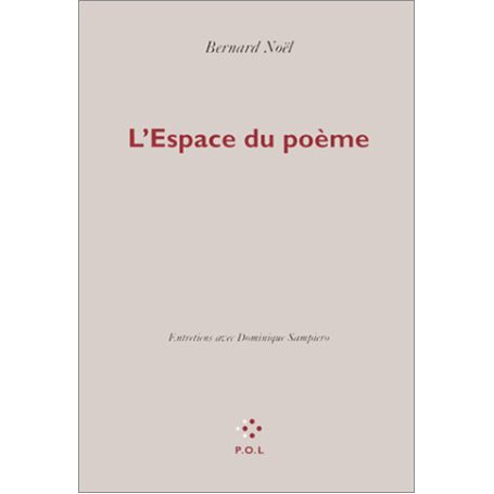 L'espace du poème