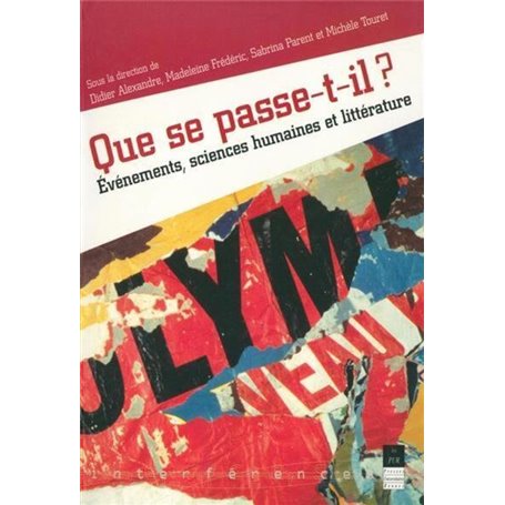 QUE SE PASSE-T-IL?