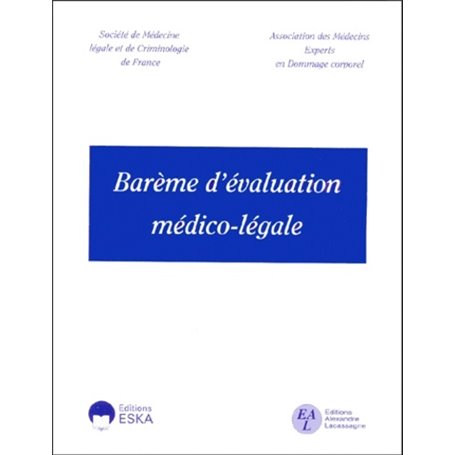 BAREME EVALUATION MEDICO LEGALE