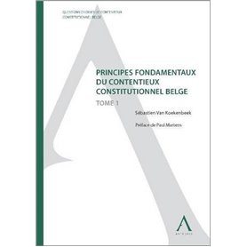 principes fondamentaux du contentieux constitutionnel belge