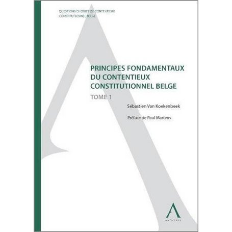 principes fondamentaux du contentieux constitutionnel belge