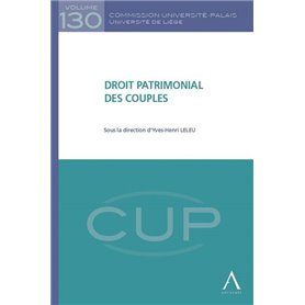 DROIT PATRIMONIAL DES COUPLES