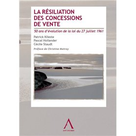 LA RÉSILIATION DES CONCESSIONS DE VENTE