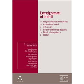 l'enseignement et le droit