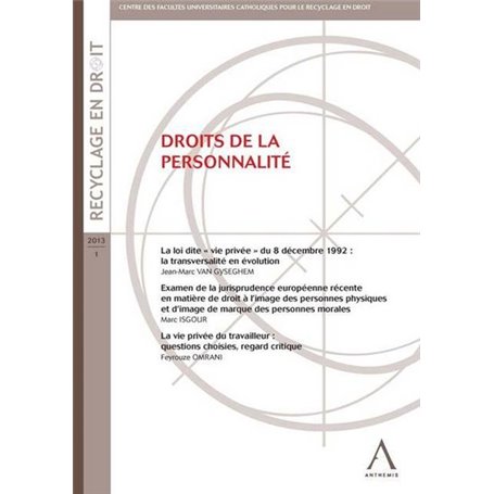 droits de la personnalité