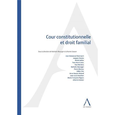 COUR CONSTITUTIONNELLE ET DROIT FAMILIAL