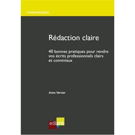 RÉDACTION CLAIRE