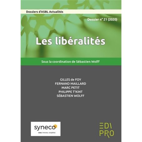 Les libéralités