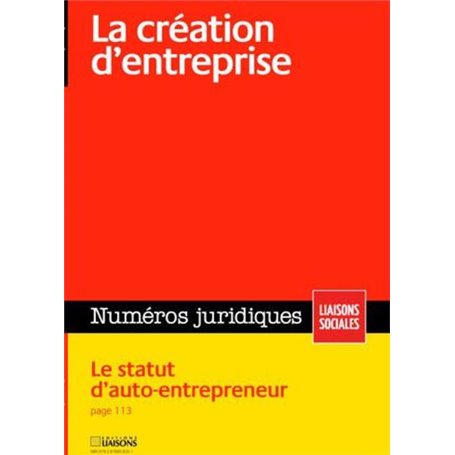 La création d'entreprise