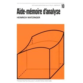 Aide-mémoire d'analyse