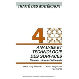 Analyse et technologie des surfaces