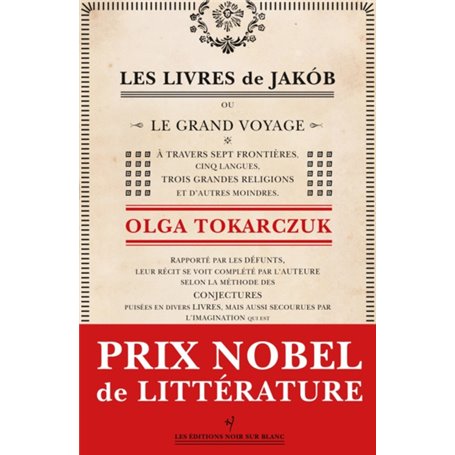 Les livres de jakób