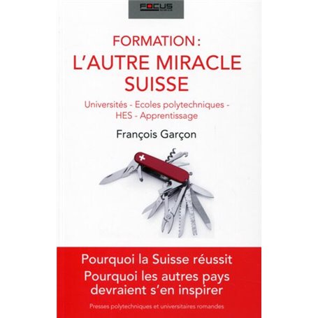 Formation : l'autre miracle suisse