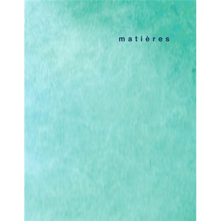 Matières