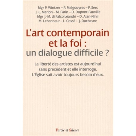 L art contemporain et la foi un dialogue difficile