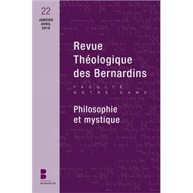 Revue théologique des Bernardins n. 22