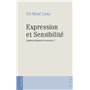 Expression et sensibilite