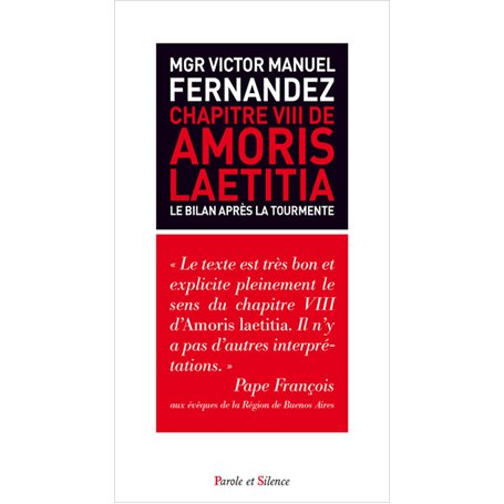 Le chapitre VIII de Amoris laetitia