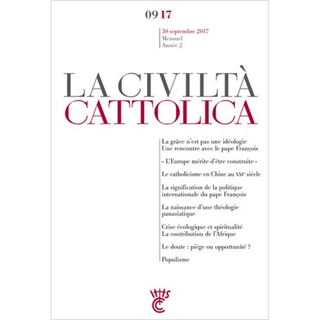 Civilta cattolica septembre 2017