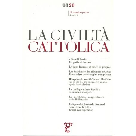 LA CIVILTA CATTOLICA 0820