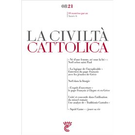 LA CIVILTA CATTOLICA 0821